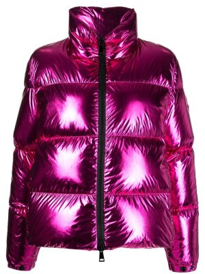 

Muse high-shine puffer jacket, Moncler Muse high-shine puffer jacket