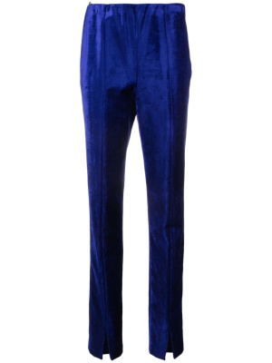 

High-waist velvet trousers, Forte Forte High-waist velvet trousers