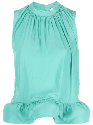 

Ruffle-hem blouse, Lanvin Ruffle-hem blouse