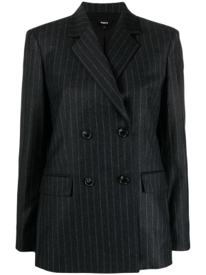 

Pinstripe virgin wool blazer, Theory Pinstripe virgin wool blazer
