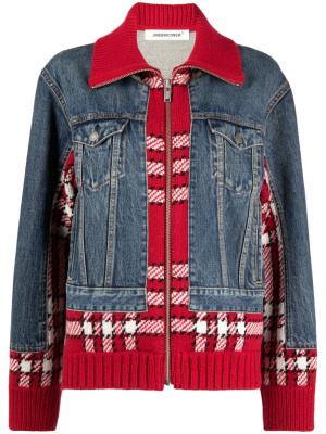 

Panelled-design cotton jacket, Undercover Panelled-design cotton jacket