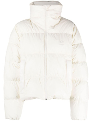 

Logo-embroidered padded jacket, Adidas Logo-embroidered padded jacket