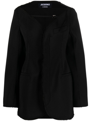 

La Robe Peplo blazer minidress, Jacquemus La Robe Peplo blazer minidress