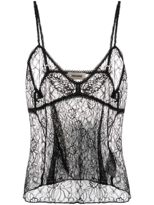 

Lyzig sheer lace top, Zadig&Voltaire Lyzig sheer lace top