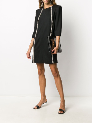 

Bead-embellished shift dress, Stella McCartney Bead-embellished shift dress