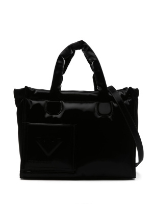 

Embossed-logo tote bag, Emporio Armani Embossed-logo tote bag