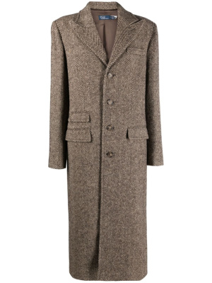 

Herringbone wool trench coat, Polo Ralph Lauren Herringbone wool trench coat