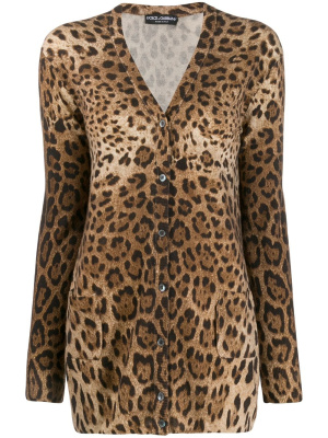 

Leopard print cardigan, Dolce & Gabbana Leopard print cardigan