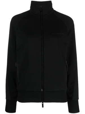

Logo-embroidered high-neck jacket, Moncler Logo-embroidered high-neck jacket