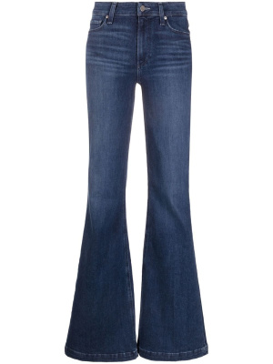 

High-waisted flared jeans, PAIGE High-waisted flared jeans