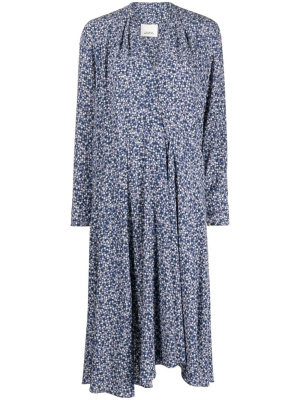

Patel floral-print silk dress, ISABEL MARANT Patel floral-print silk dress
