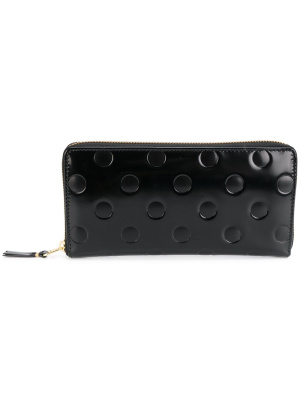 

Polka-dot leather wallet, Comme Des Garçons Wallet Polka-dot leather wallet