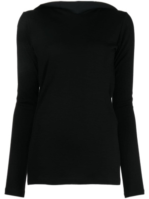 

Hooded wool jumper, Yohji Yamamoto Hooded wool jumper