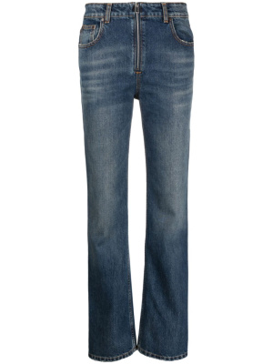 

Mid-rise straight-leg jeans, Stella McCartney Mid-rise straight-leg jeans