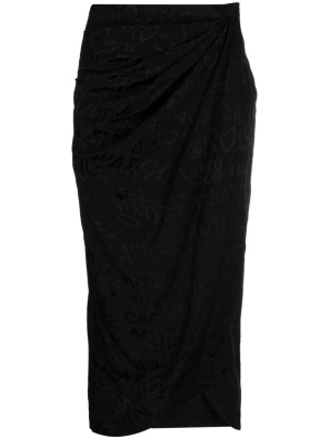 

Jamelia jacquard draped silk skirt, Zadig&Voltaire Jamelia jacquard draped silk skirt