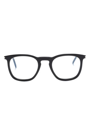 

Matte-effect square-frame glasses, Saint Laurent Eyewear Matte-effect square-frame glasses