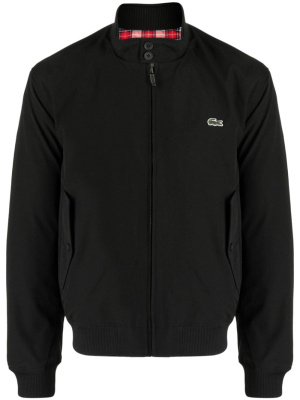 

Logo-embroidered cotton bomber jacket, Lacoste Logo-embroidered cotton bomber jacket