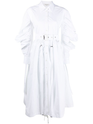 

Poplin parka shirtdress, Alexander McQueen Poplin parka shirtdress