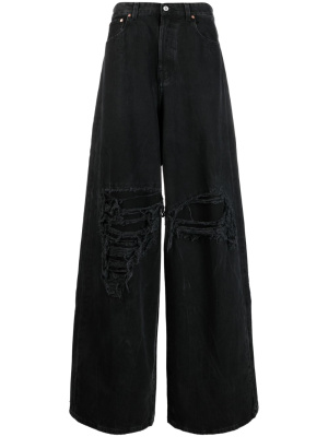 

Wide-leg denim jeans, VETEMENTS Wide-leg denim jeans