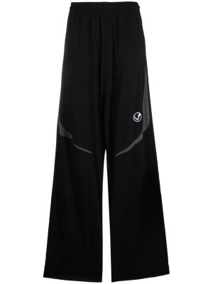 

Logo-print wide-leg trousers, VETEMENTS Logo-print wide-leg trousers