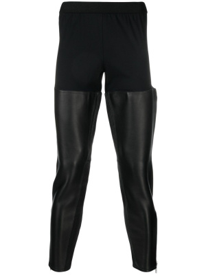

Leather-panel leggings, Dsquared2 Leather-panel leggings