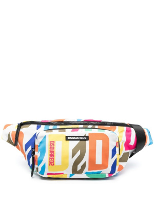 

Logo-patch belt bag, Dsquared2 Logo-patch belt bag