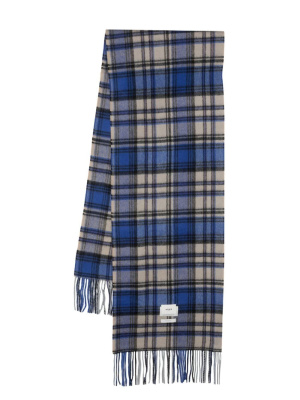 

Check-pattern wool scarf, Ader Error Check-pattern wool scarf