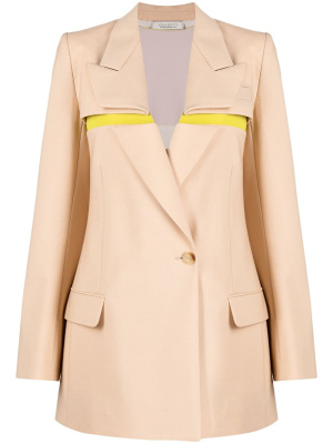 

Foldover-panel blazer, Nina Ricci Foldover-panel blazer