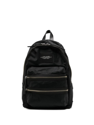 

The Biker logo-patch backpack, Marc Jacobs The Biker logo-patch backpack