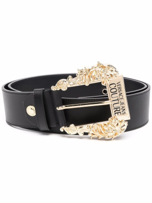 

Engraved-logo belt, Versace Jeans Couture Engraved-logo belt