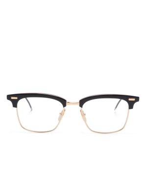 

Rectangle-frame glasses, Thom Browne Eyewear Rectangle-frame glasses
