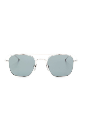 

Pilot-frame tinted sunglasses, Thom Browne Eyewear Pilot-frame tinted sunglasses