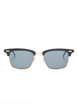 

Clubmaster-frame tinted sunglasses, Thom Browne Eyewear Clubmaster-frame tinted sunglasses