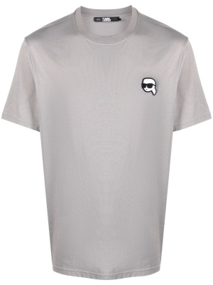 

Ikonik 2.0 logo-patch T-shirt, Karl Lagerfeld Ikonik 2.0 logo-patch T-shirt