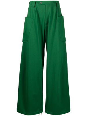 

Meno wide-leg cargo trousers, Kiko Kostadinov Meno wide-leg cargo trousers