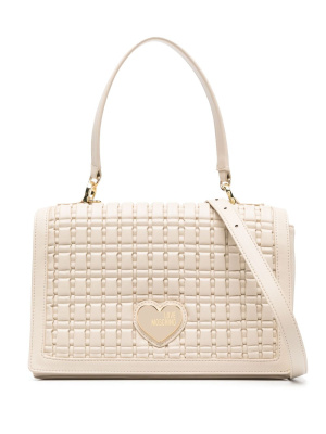 

Heart-motif shoulder bag, Love Moschino Heart-motif shoulder bag