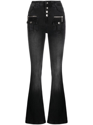 

High-waisted flared jeans, LIU JO High-waisted flared jeans