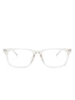 

Square-frame clear-lenses glasses, Saint Laurent Eyewear Square-frame clear-lenses glasses