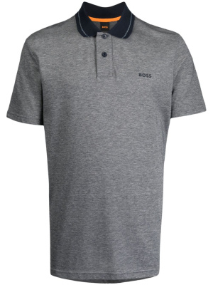 

Engraved-logo cotton polo shirt, BOSS Engraved-logo cotton polo shirt