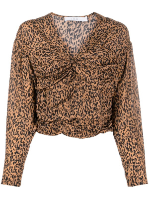 

Ernesta leopard-print blouse, IRO Ernesta leopard-print blouse