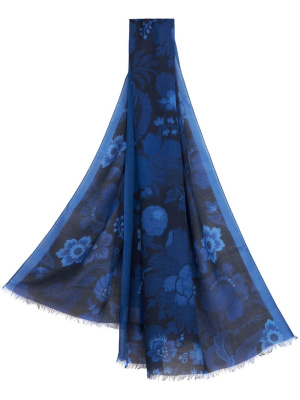 

All-over floral-print scarf, ETRO All-over floral-print scarf