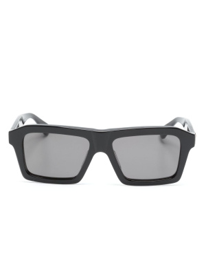 

Tinted rectangle-frame sunglasses, Bottega Veneta Eyewear Tinted rectangle-frame sunglasses