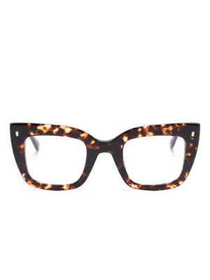 

Hype tortoiseshell butterfly-frame glasses, Dsquared2 Eyewear Hype tortoiseshell butterfly-frame glasses