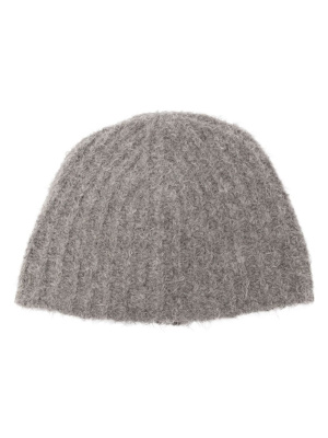 

Ribbed-knit llama-blend beanie, OUR LEGACY Ribbed-knit llama-blend beanie