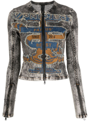

Paris' Best denim jacket, Y/Project Paris' Best denim jacket