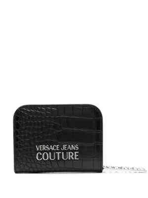 

Logo-plaque faux-leather wallet, Versace Jeans Couture Logo-plaque faux-leather wallet