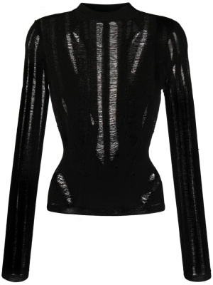 

Distressed knitted jumper, MISBHV Distressed knitted jumper