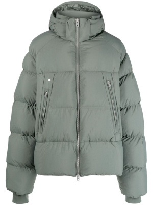 

Down-filled hooded puffer jacket, Y-3 Down-filled hooded puffer jacket