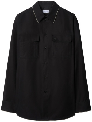 

Zip-edge cotton shirt, Off-White Zip-edge cotton shirt