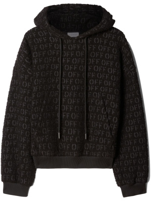 

Logo bouclé hoodie, Off-White Logo bouclé hoodie